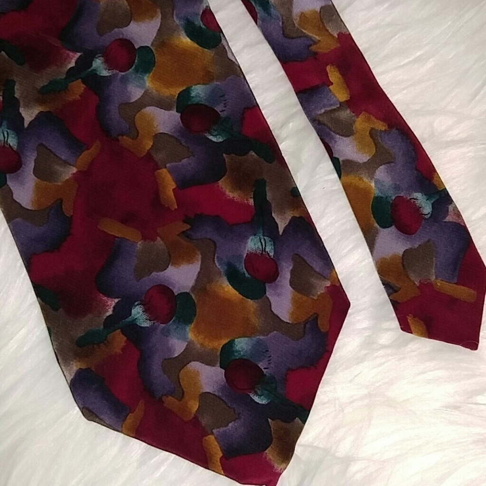 J. Garcica 100% Silk Tie 60" Collection Eight